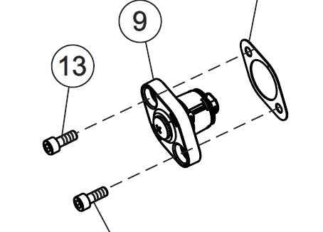 Jawa Genuine Tensioner Assembly with O Ring & Screw (T0208EVE0010N )