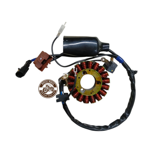 Jawa Yezdi Genuine Stator Assembly T1502AVE0020N for Jawa & Yezdi Motorcycles OEM Spare Part