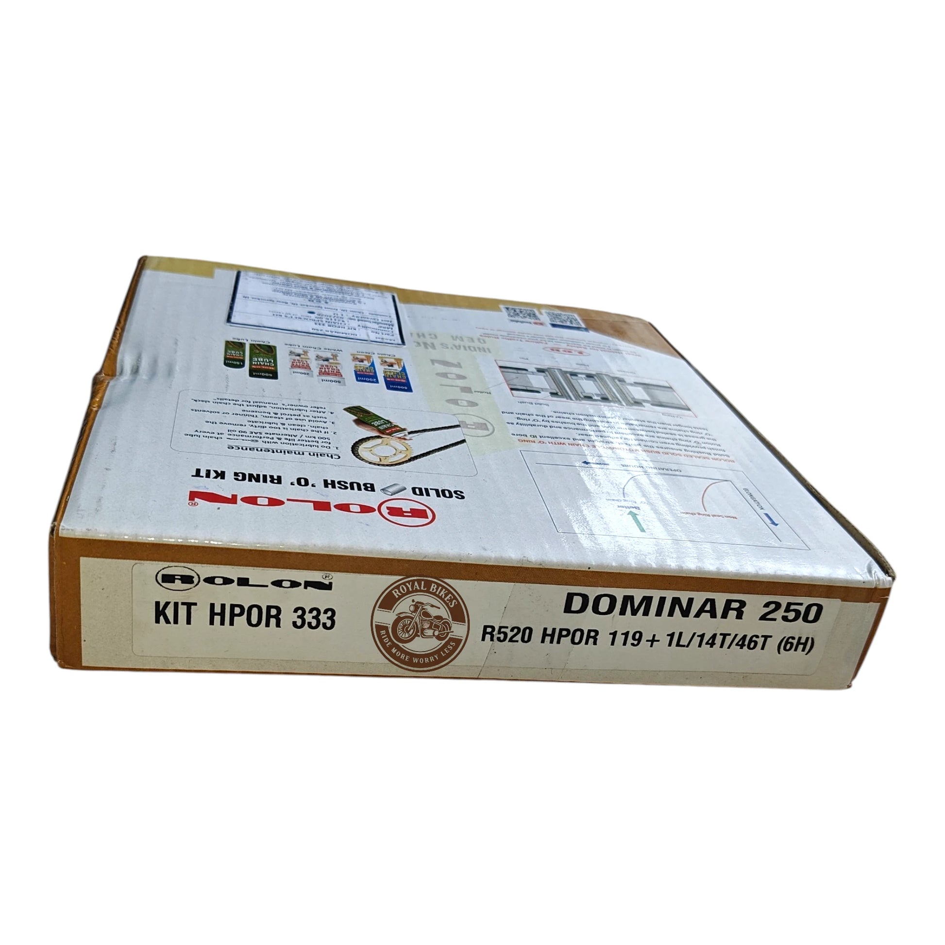 Rolon Chain Sprocket Kit for Dominor 250 (HPOR 333)