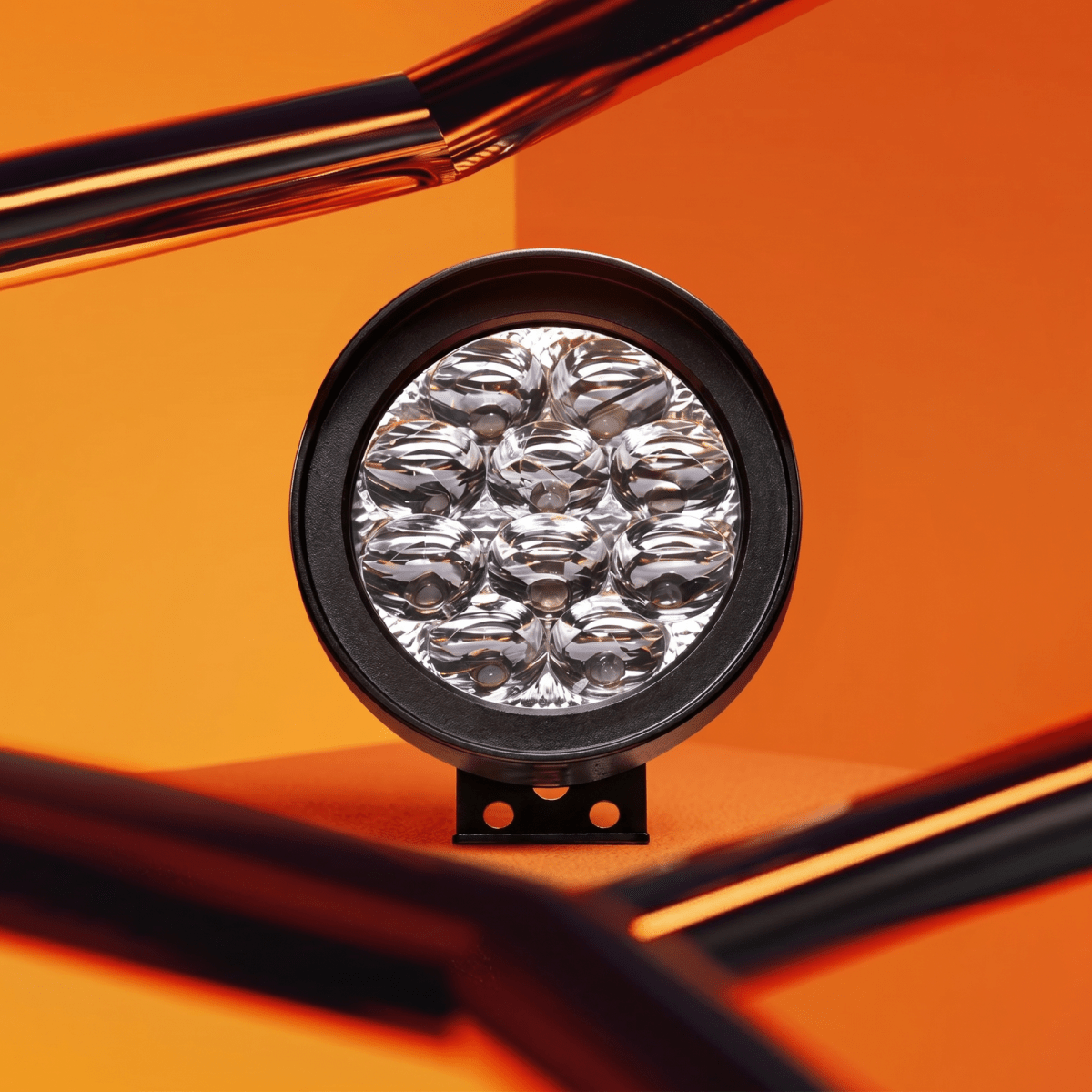 LGP 12 LED ABS Motorcycle Fog Lamp Waterproof
