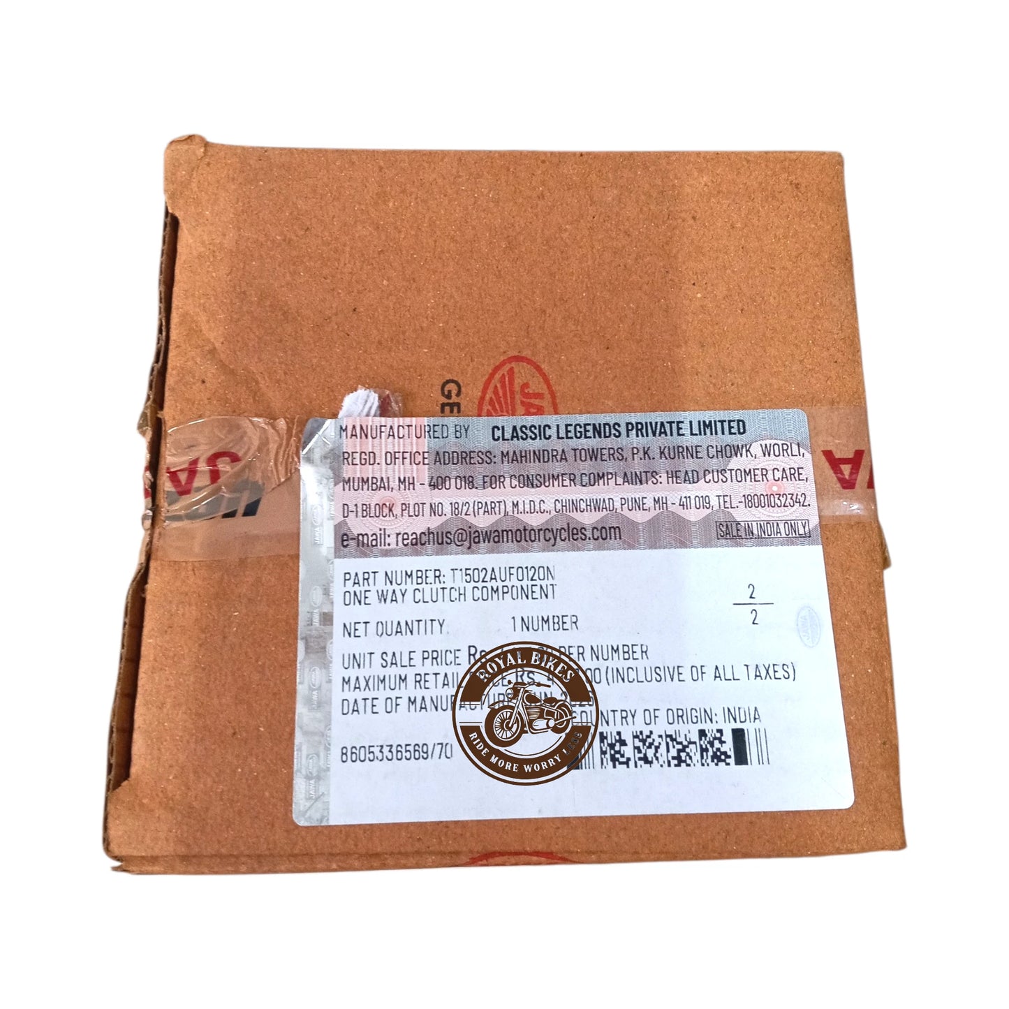 Jawa Genuine One Way Clutch Assembly – OEM T1502AUF0120N