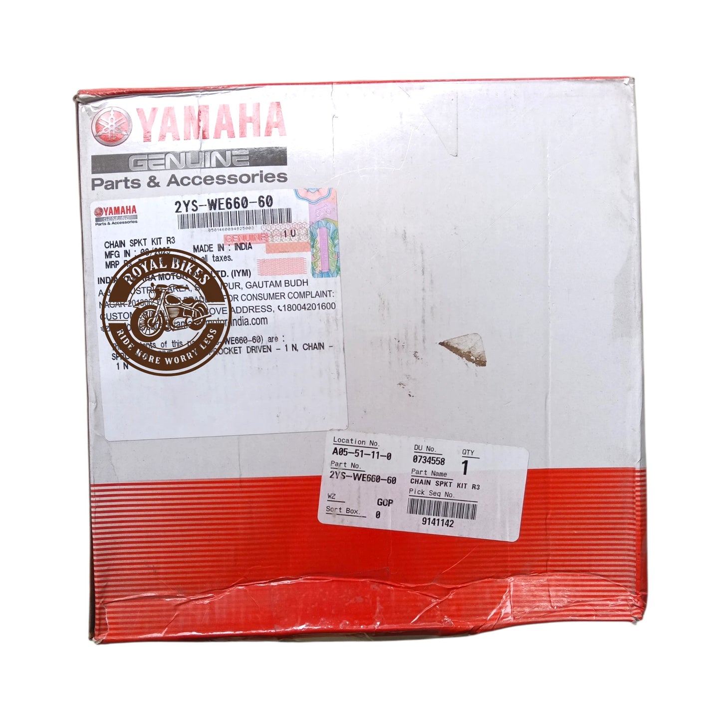 Yamaha R3 Chain Sprocket Kit