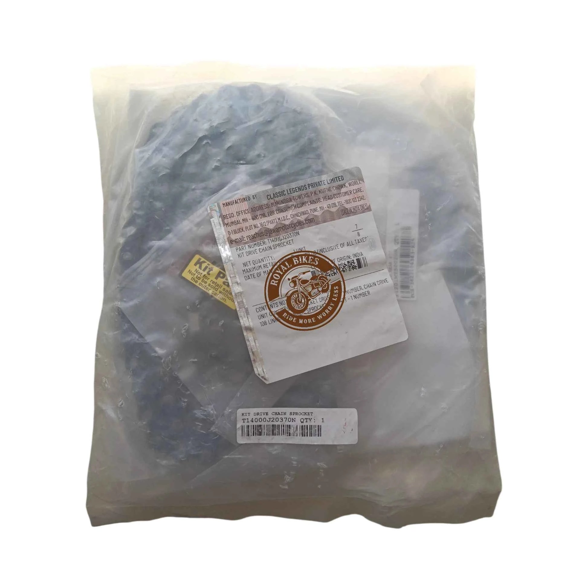 Jawa 42 FJ Chain Sprocket Kit T14000J20370N