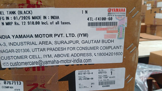 yamaha oem fuel tank rx 100